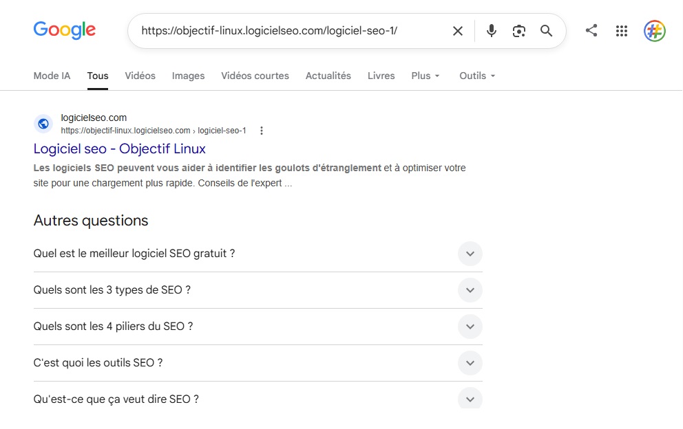Cas client et PA